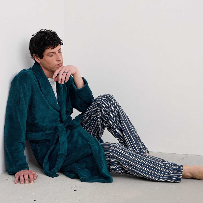 Seasalt Cornwall Potter Robe Dark Lake image number 2